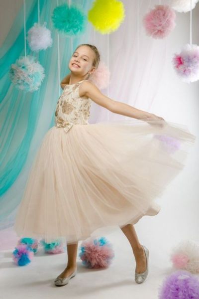Детское нарядно платье - Фабрика одежды для девочек Мари Текс