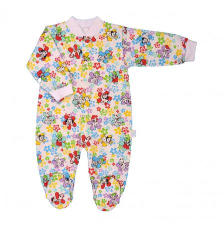 Ясельный разноцветный комбинезон BABY MODA - Фабрика одежды для новорожденных Бэби Мода