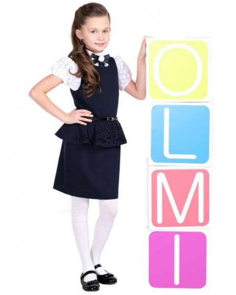 Сарафан школьный OLMI - Фабрика детской одежды OLMI