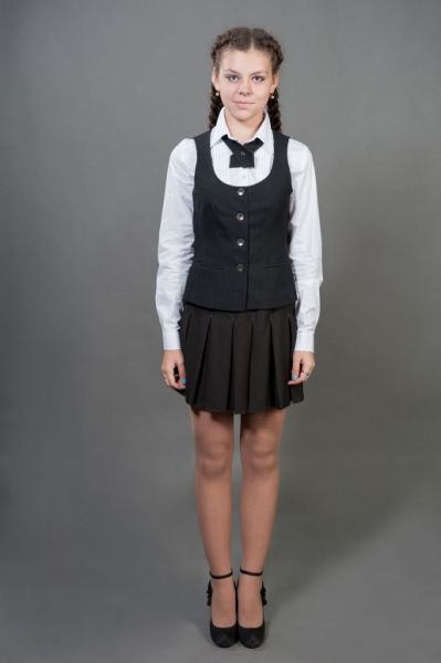 Детский галстук на девочку - Производитель детской школьной формы Класс и К 