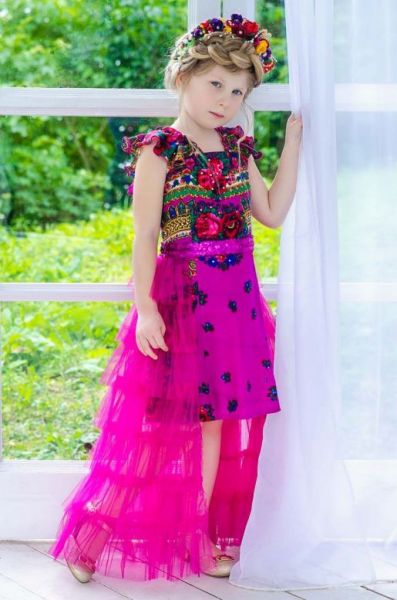 Платье детское прямое - Фабрика одежды для девочек Мари Текс