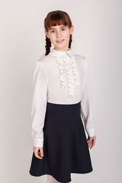 Школьная блузка Катрин Колибри KIDS - Фабрика детской одежды Колибри KIDS