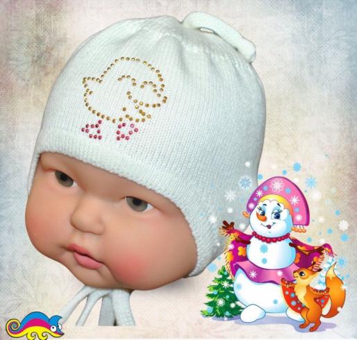 Вязаная шапка для новорожденных - Производитель детских головных уборов Xamillion