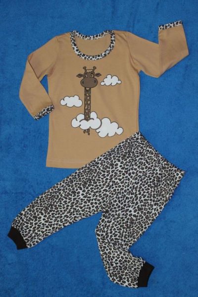Детская пижама Жираф Матвейка - Фабрика детской одежды Матвейка