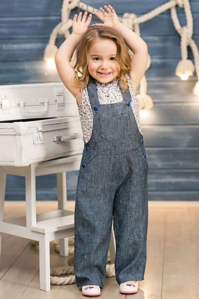 Комбинезон детский джинсовый Frizzzy - Производитель детской одежды Frizzzy