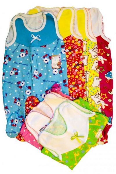 Ползунки длинные на новорожденного Карапуз Антошка - Фабрика детской одежды Карапуз Антошка