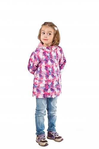 Детская розовая куртка весна Saima - Фабрика детской одежды Saima