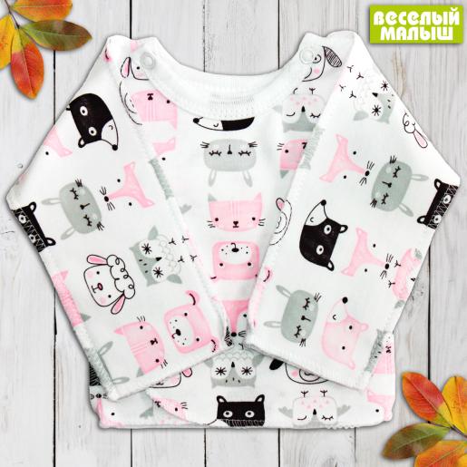 Кофточка для новорожденных Зверюшки, фото 1