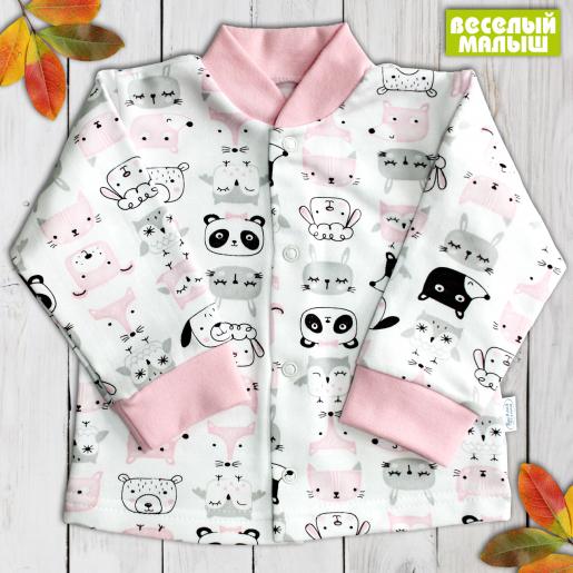 Кофточка для новорожденных Зверюшки, фото 1