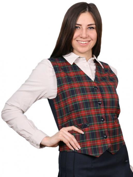 Жилет школьный для девочки Ольга, фото 1