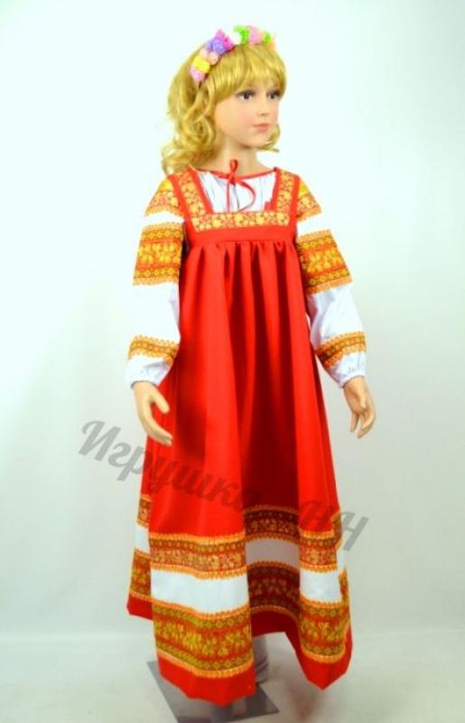 Костюм Узоры красный, фото 1