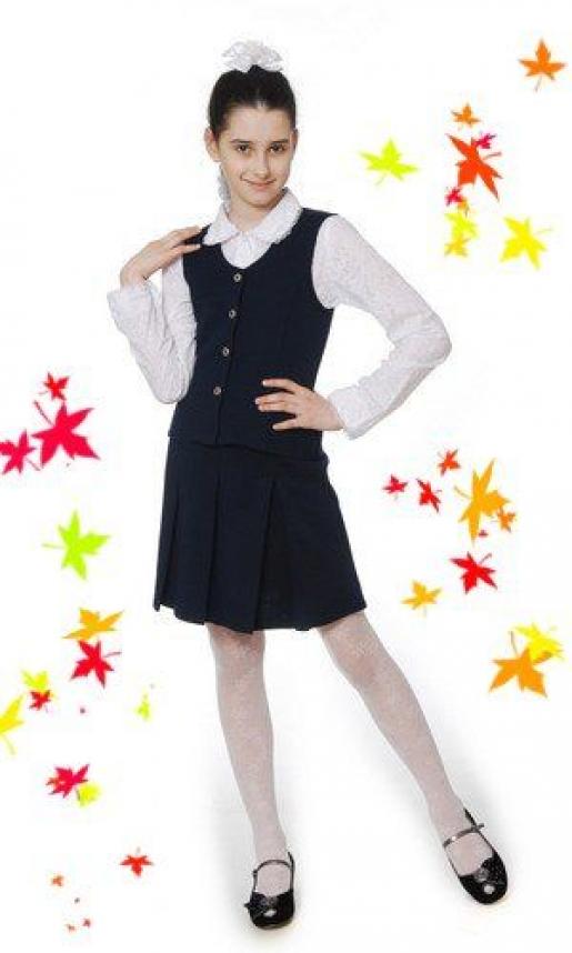 Школьная Юбка со складками, фото 1