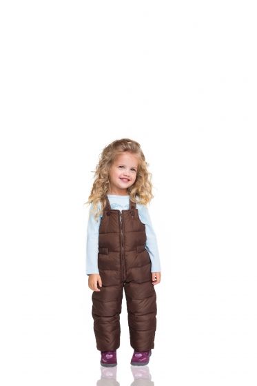 Пуховой полукомбинезон унисекс Aviva kids, фото 1