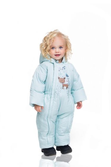 Пуховой детский комбинезон унисекс Aviva kids, фото 1