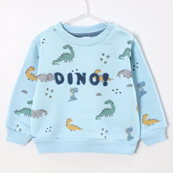 Толстовка с начёсом на мальчика DINO, фото 1