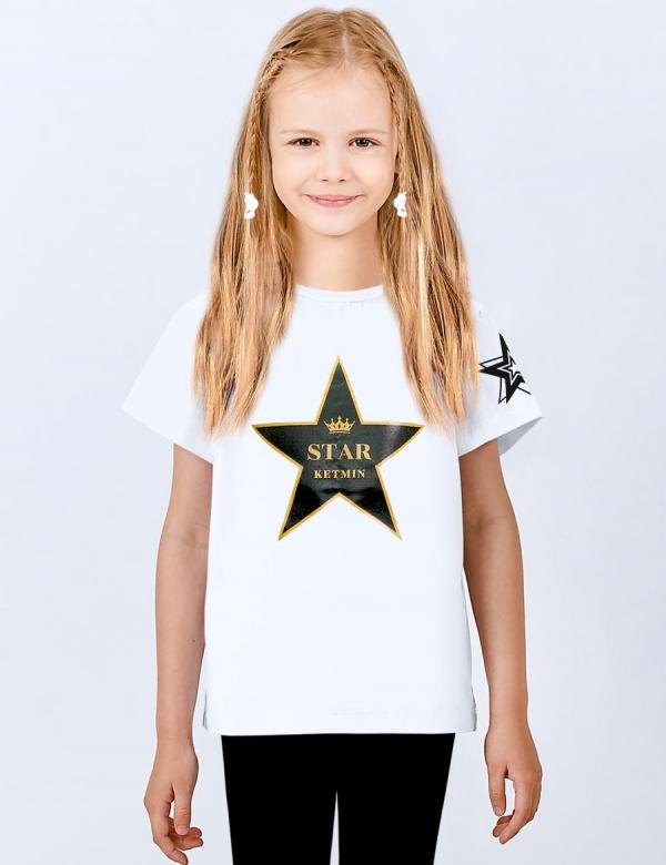 Футболка детская KETMIN STAR цв.Белый, фото 1