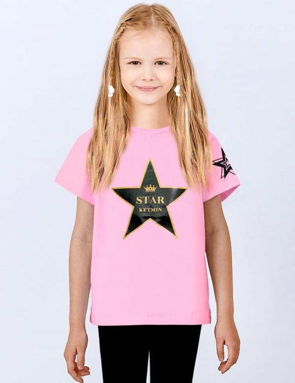 Футболка детская KETMIN STAR цв.Розовый, фото 1