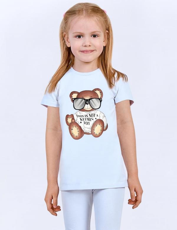 Футболка детская KETMIN МИШКА TOY цв.Белый, фото 1