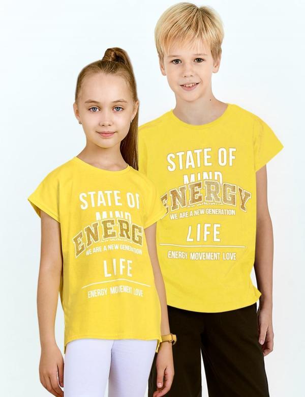 Футболка детская KETMIN ENERGY цв.Желтый, фото 1