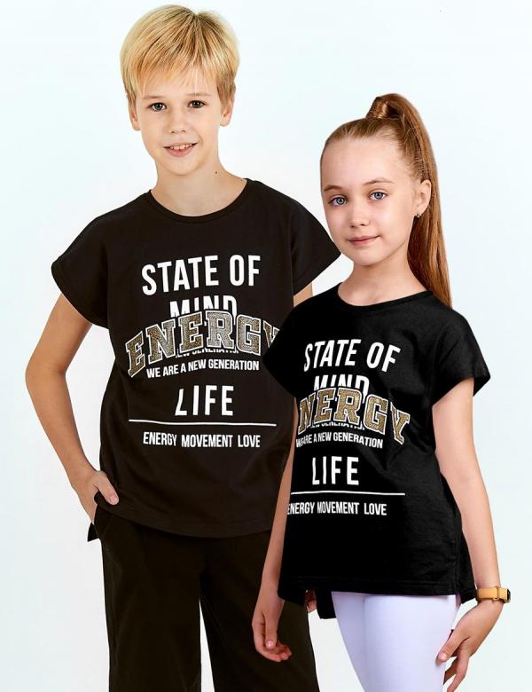 Футболка детская KETMIN ENERGY цв.Чёрный, фото 1