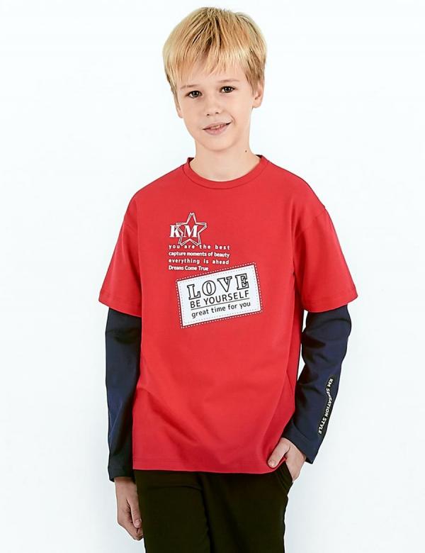 Лонгслив детский KETMIN KM SENSATION STYLE цв.Красный/Синий, фото 1