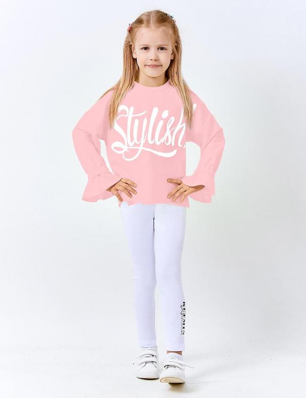 Толстовка детская для девочки KETMIN STYLISH цв.Розовый, фото 1