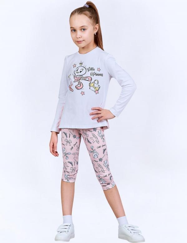 Пижама детская KETMIN LITTLE PRINCESS  (Лонгслив/Бриджи), фото 1