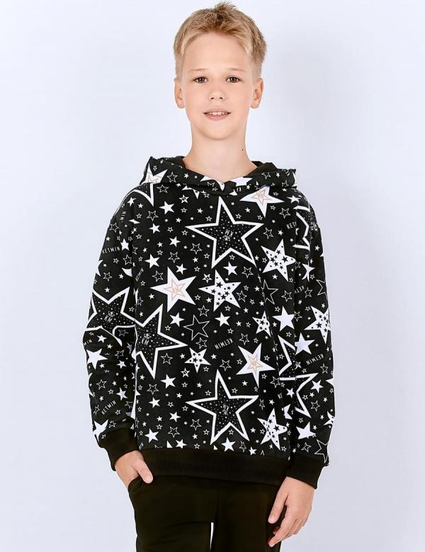 Худи-толстовка детская KETMIN STAR KM цв.Чёрный, фото 1