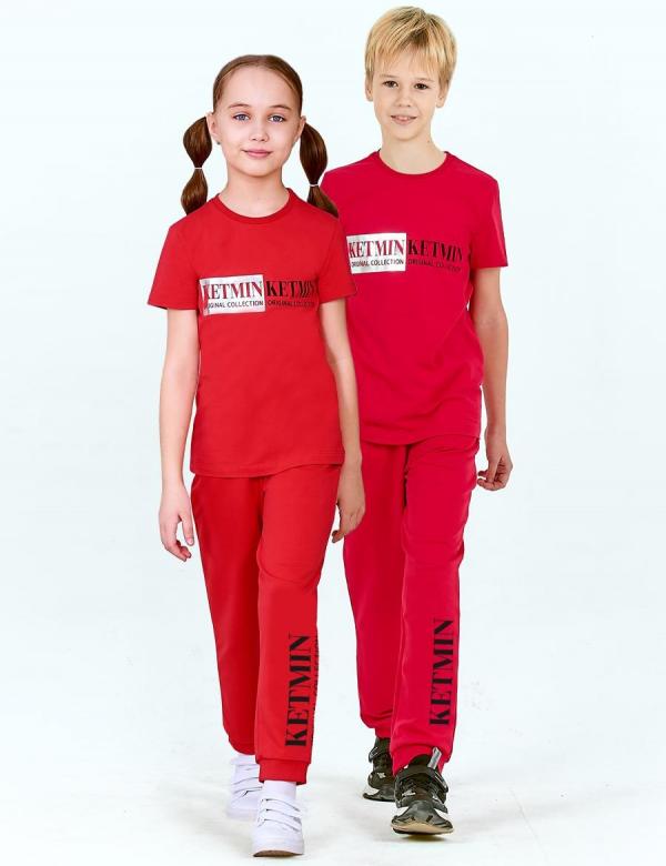 Костюм KETMIN SMART ORIGINAL цв.Красный (Футболка/Брюки), фото 1