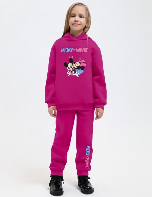 Костюм детский KETMIN SOFT МИККИ И МИННИ LOVE цв. Фуксия, фото 1