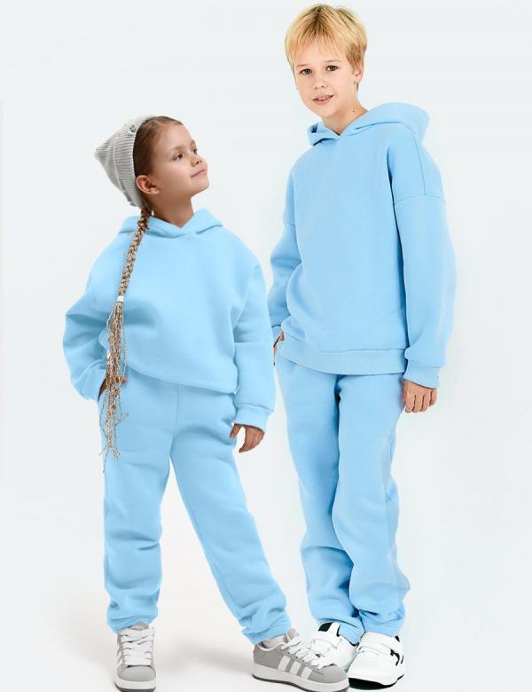 Детский спортивный костюм KETMIN MANY с начесом цв.Голубой, фото 1