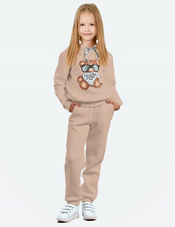 Детский костюм с начёсом KETMIN МИШКА TOY цв.Бежевый, фото 1