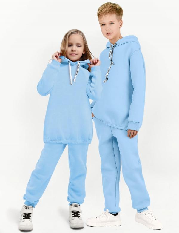 Детский спортивный костюм KETMIN NICE с начесом цв.Голубой, фото 1