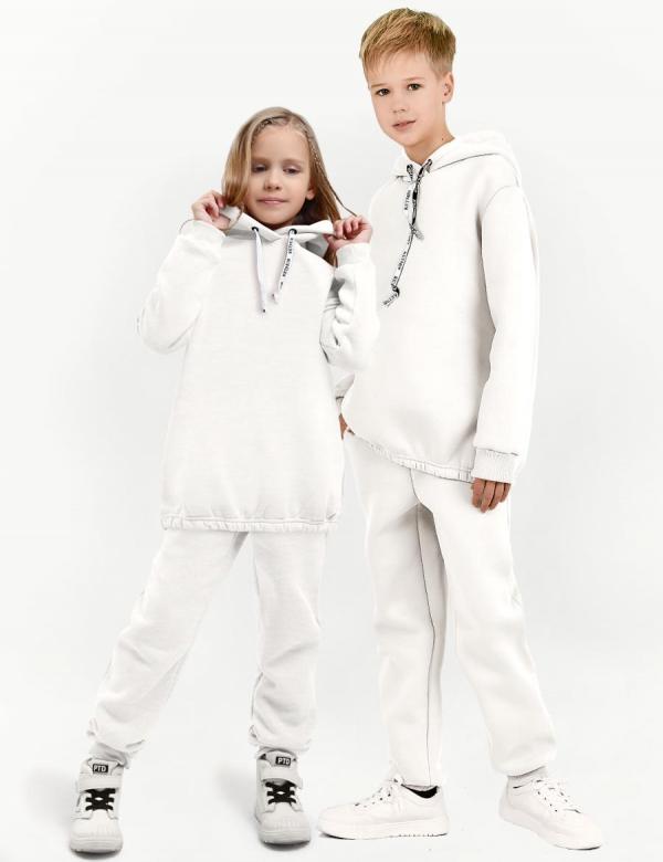 Детский спортивный костюм KETMIN NICE с начесом цв.Молочный, фото 1