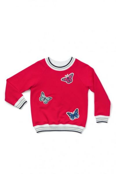 Джемпер для девочек с аппликацией chobi kids, фото 1