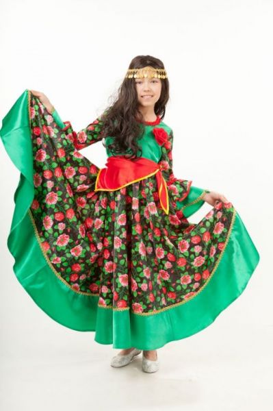 Детский карнавальный костюм Цыганка, фото 1