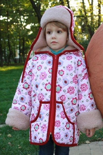Куртка плащевка детская для девочки розовая, фото 1