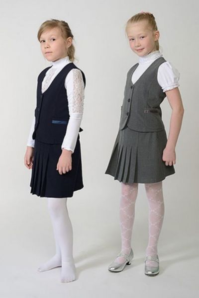 Школьный детский костюм Мисс Лили, фото 1
