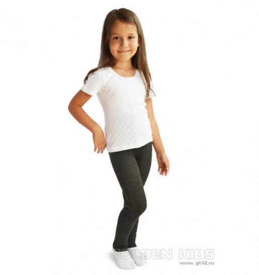 Рейтузы детские тёплые чёрный Golden Kids, фото 1