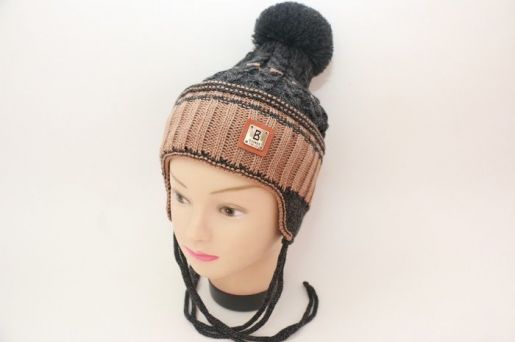 Шапка детская вязанная для мальчика  Виктория Kids, фото 1