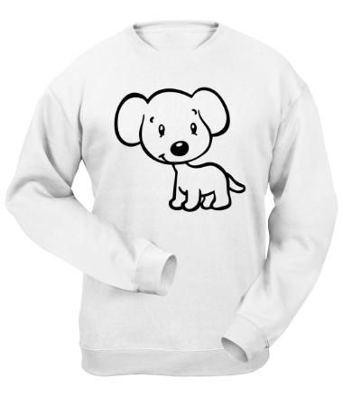 Белая детская толстовка с рисунком Alliance clothes, фото 1