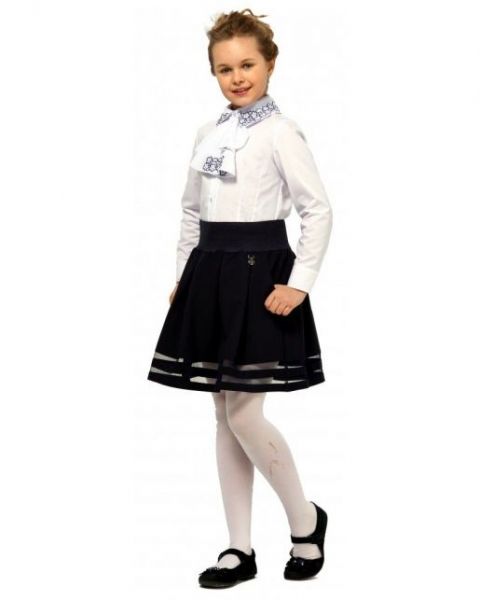 Синяя школьная юбка OLMI, фото 1