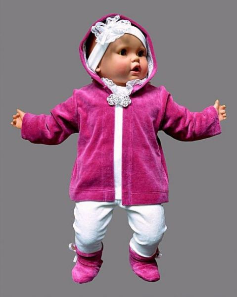 Костюм розовый на новорожденного Elika-baby, фото 1