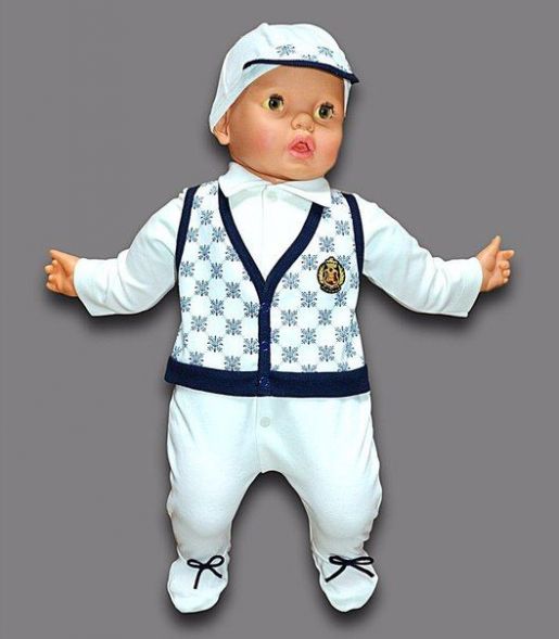 Костюм на новорожденного для мальчика Elika-baby, фото 1