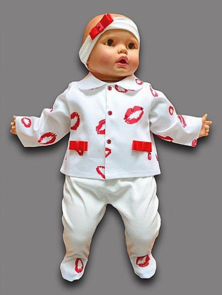 Костюм на новорожденного Поцелуй Elika-baby, фото 1