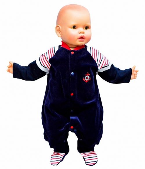 Комбинезон с вышивкой на новорожденного Elika-baby, фото 1