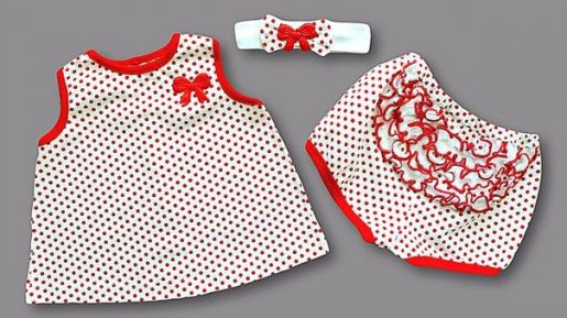 Костюм в горошек на новорожденного Elika-baby, фото 1