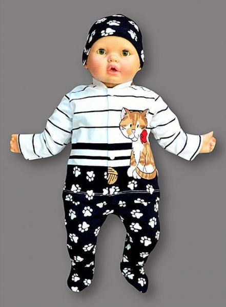 Комплект на новорожденного с киской Elika-baby, фото 1