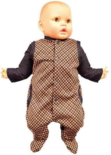 Комбинезон на кнопках для новорожденного Elika-baby, фото 1