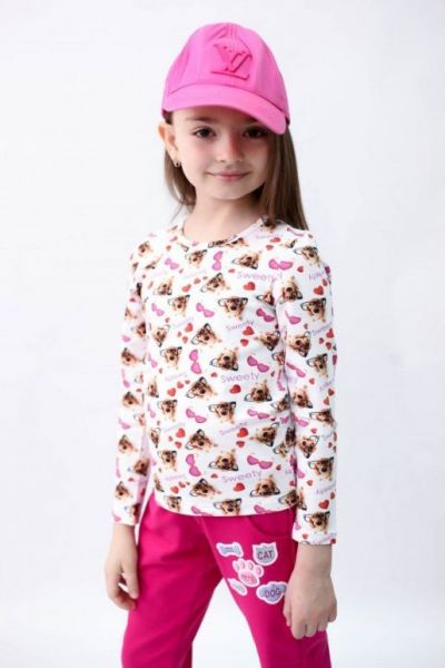 Детский джемпер на девочку Белотон, фото 1
